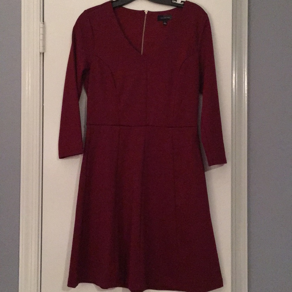 Like new The Limited dark red a-line dress